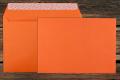 [24095.82] Briefhüllen C4 229x324 mm Haftklebend Orange 120 g/qm